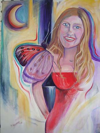 Peggy Neuman's Golden Girl: Light of Transformation