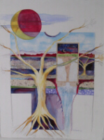 Peggy Neuman's Red Moon Rising