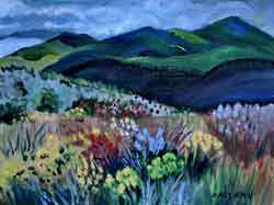 High Desert Series Spring, acrylic